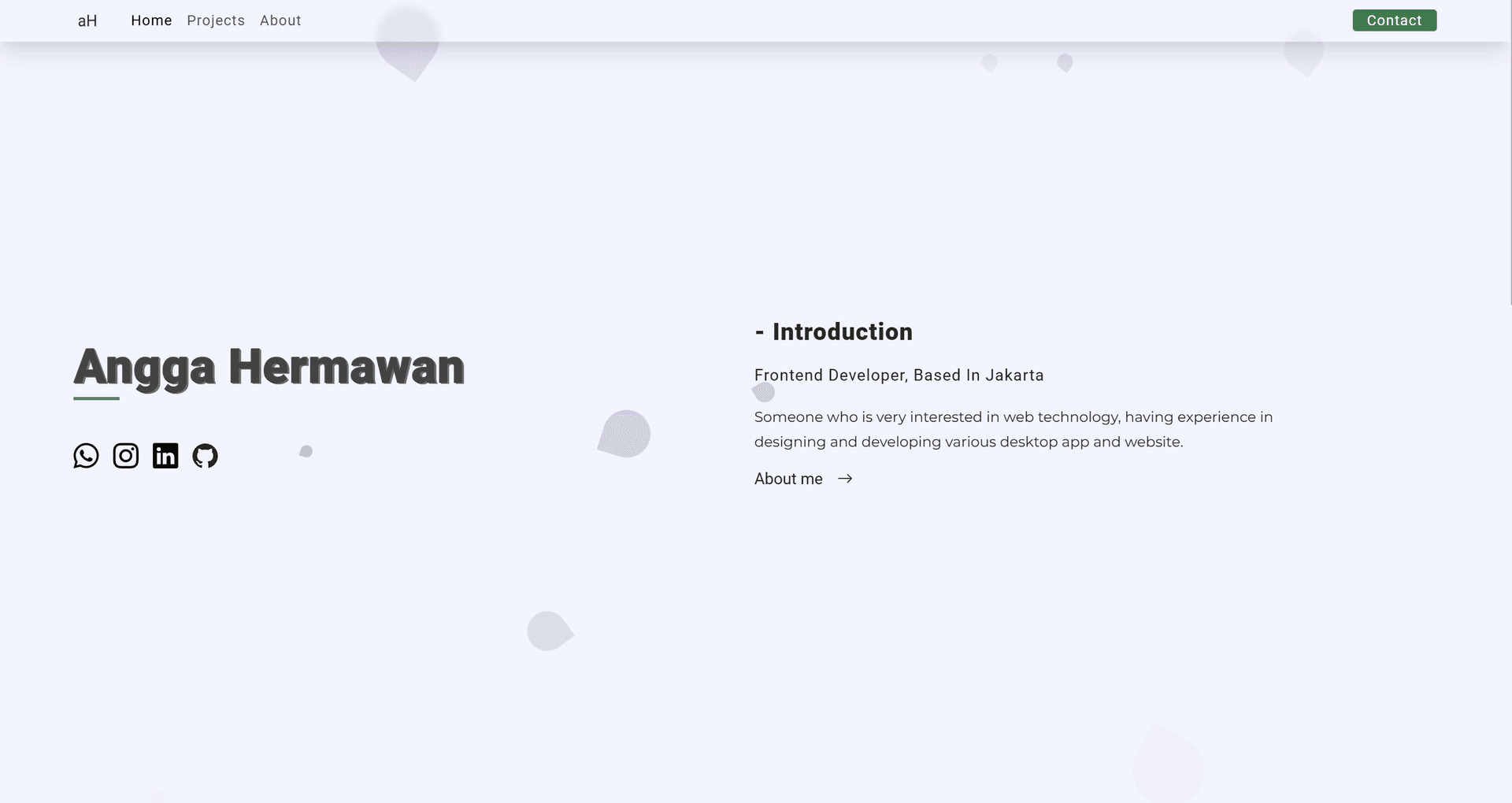 Angga Website Portfolio