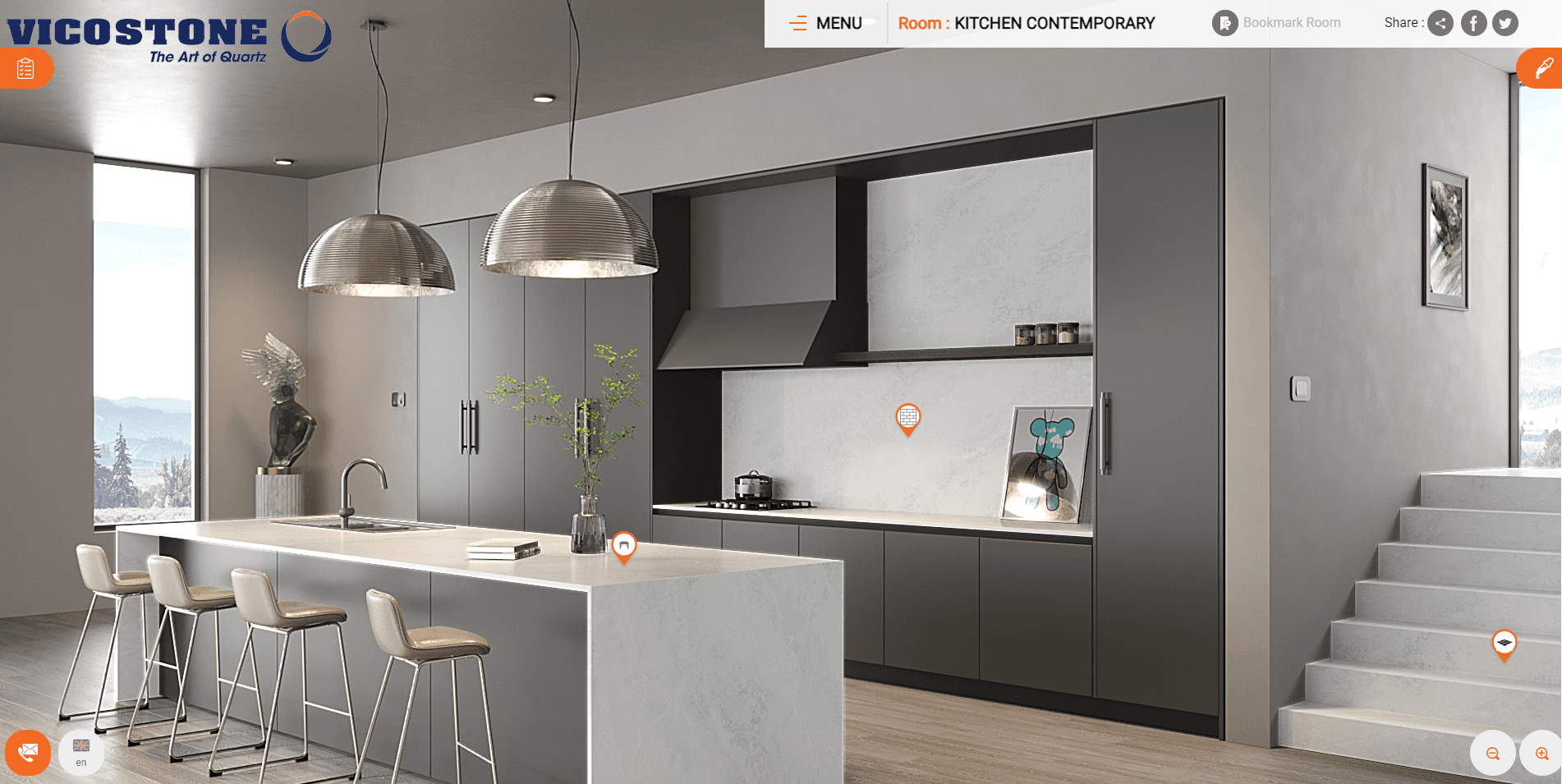 Vicostone Visualizer